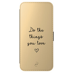 Leuke Telefoonhoesjes Samsung Galaxy A56 bookcase leer - Do the things you love