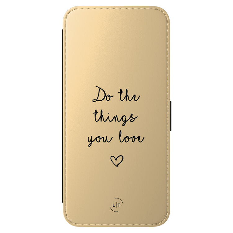 Leuke Telefoonhoesjes Samsung Galaxy A56 bookcase leer - Do the things you love