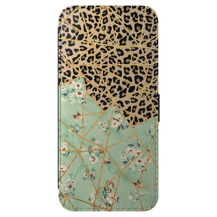Luipaard flower print