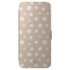 Leuke Telefoonhoesjes Samsung Galaxy A56 bookcase leer - Cute flowers