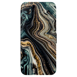 Leuke Telefoonhoesjes Samsung Galaxy A56 bookcase leer - Marble swirl