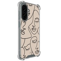 Leuke Telefoonhoesjes Samsung Galaxy A36 shockproof case - Abstract faces