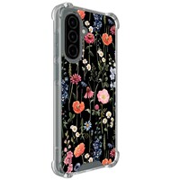 Leuke Telefoonhoesjes Samsung Galaxy A36 shockproof case - Dark flowers
