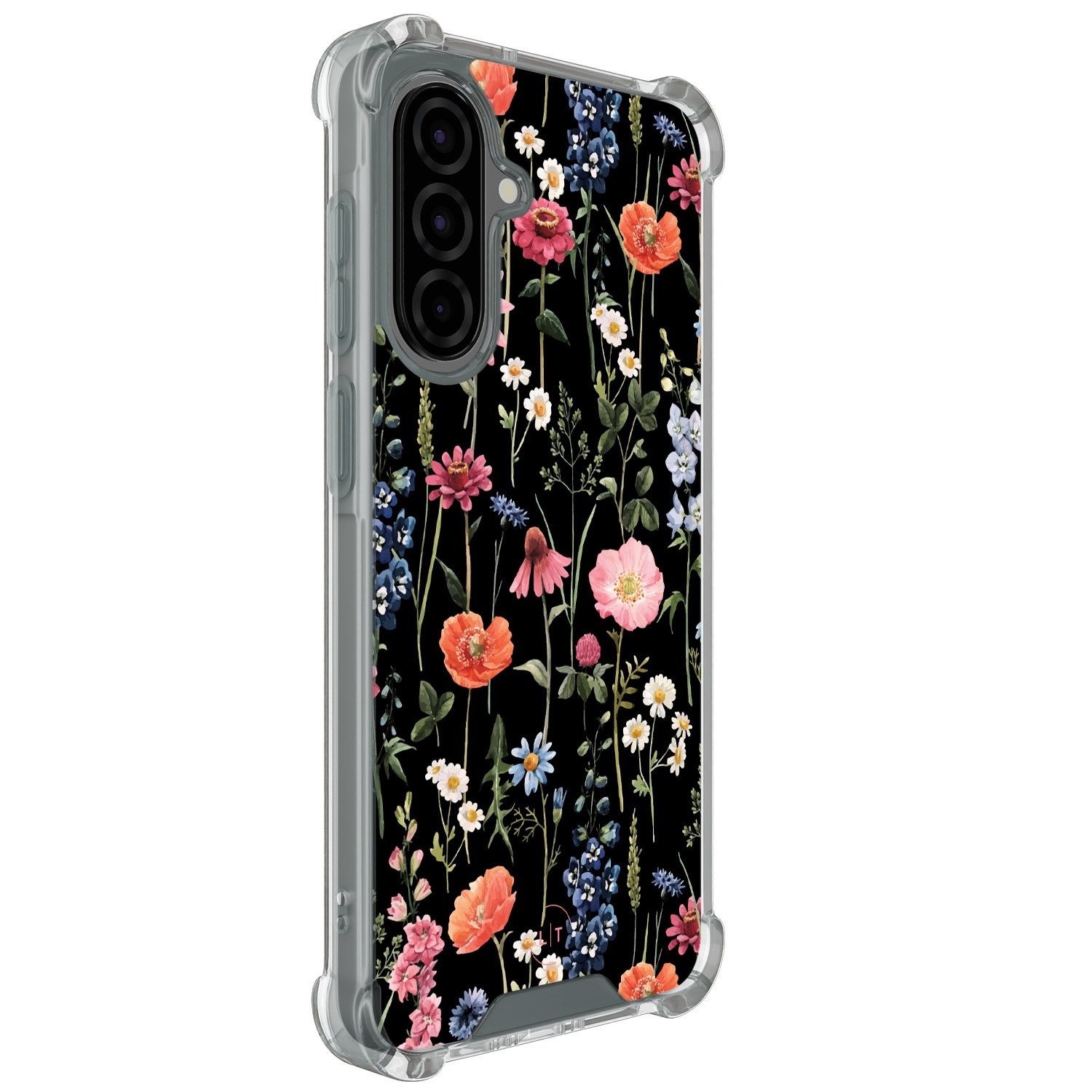 Leuke Telefoonhoesjes Samsung Galaxy A36 shockproof case - Dark flowers