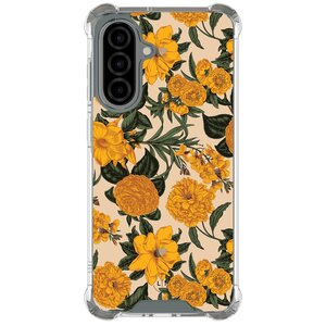 Leuke Telefoonhoesjes Samsung Galaxy A36 shockproof case - Retro flowers