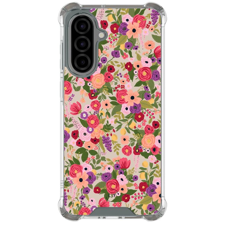Leuke Telefoonhoesjes Samsung Galaxy A36 shockproof case - Floral garden