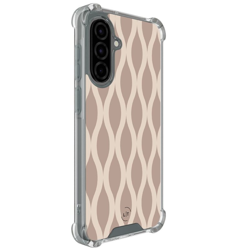 Leuke Telefoonhoesjes Samsung Galaxy A36 shockproof case - Abstract beige