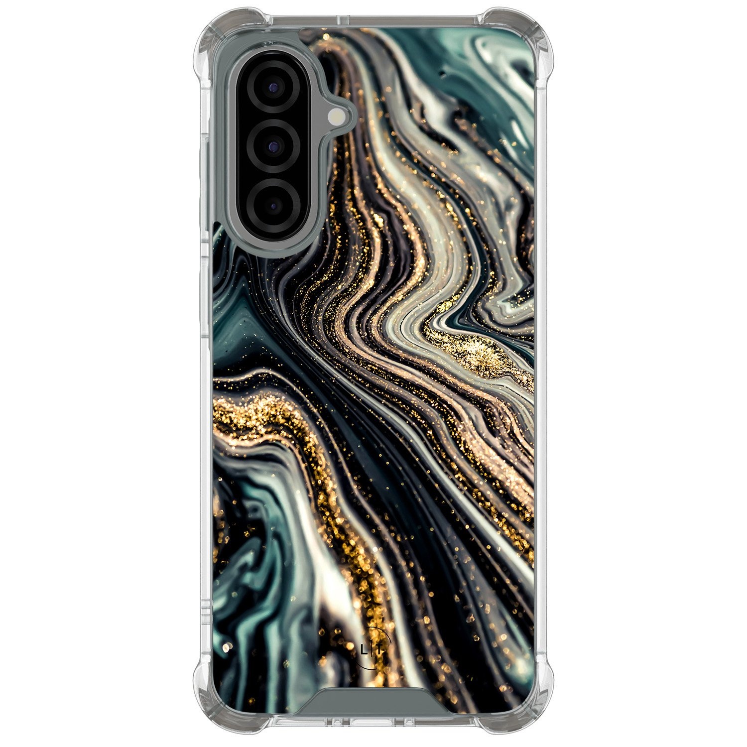 Leuke Telefoonhoesjes Samsung Galaxy A36 shockproof case - Marmer swirl
