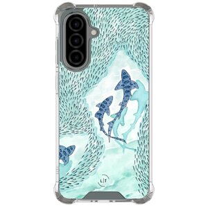 Leuke Telefoonhoesjes Samsung Galaxy A36 shockproof case - Baby shark