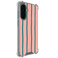 Leuke Telefoonhoesjes Samsung Galaxy A36 shockproof case - Pink flow