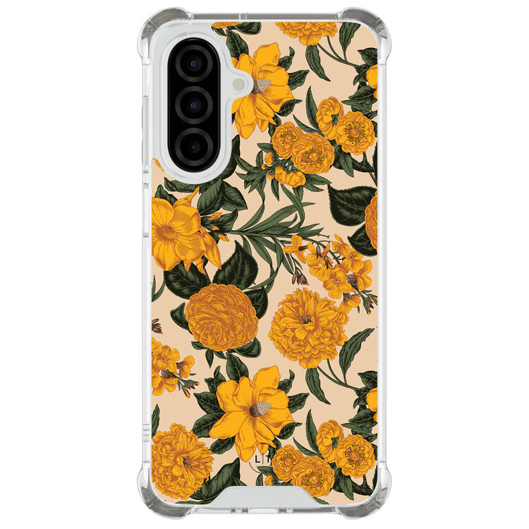 Leuke Telefoonhoesjes Samsung Galaxy A26 shockproof case - Retro flowers