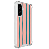 Leuke Telefoonhoesjes Samsung Galaxy A26 shockproof case - Pink flow