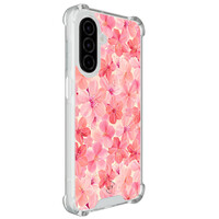 Leuke Telefoonhoesjes Samsung Galaxy A26 shockproof case - Pink flowers