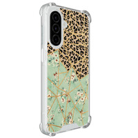 Leuke Telefoonhoesjes Samsung Galaxy A26 shockproof case - Luipaard flower print