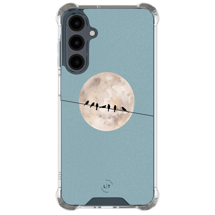 Leuke Telefoonhoesjes Samsung Galaxy A16 shockproof case - Moon birds