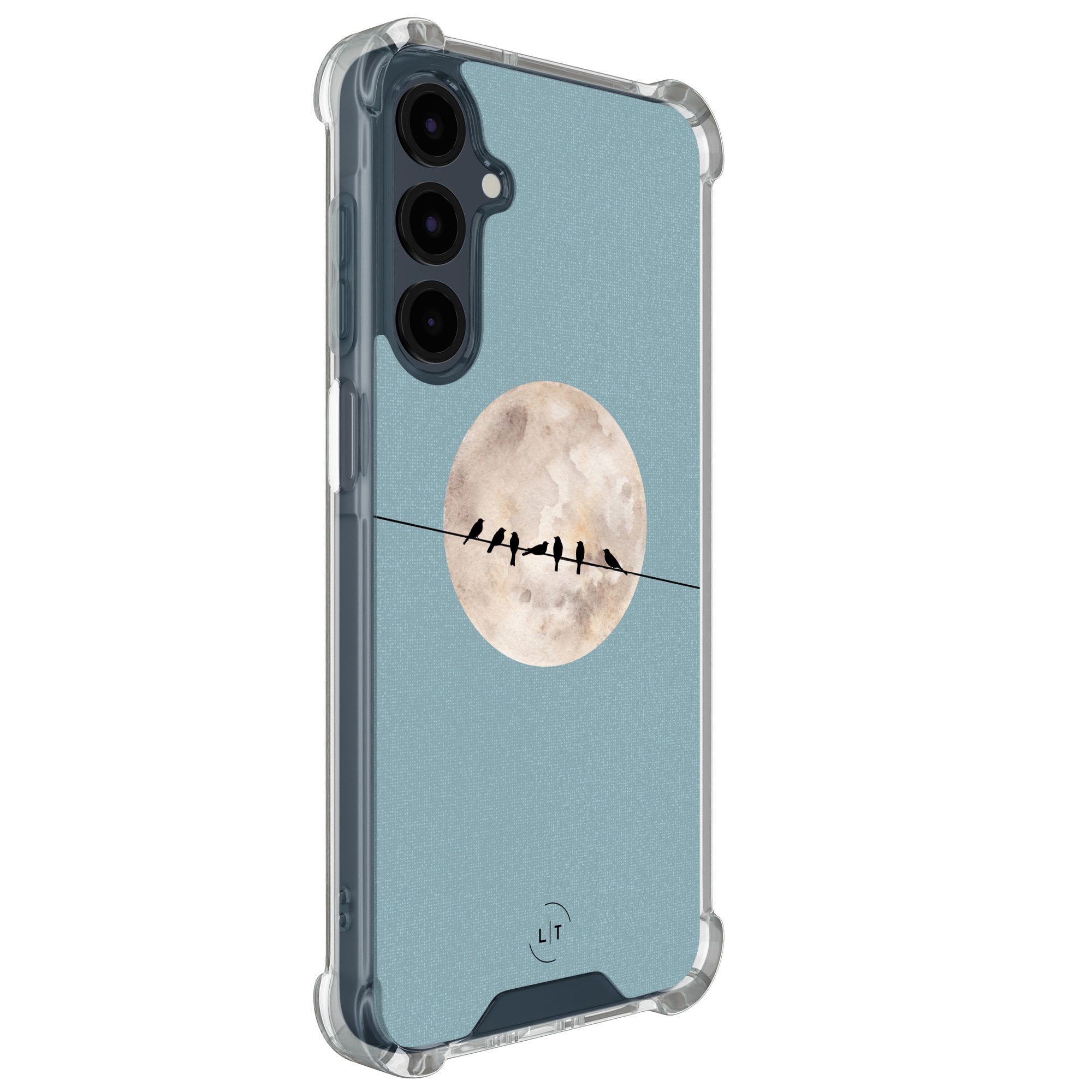 Leuke Telefoonhoesjes Samsung Galaxy A16 shockproof case - Moon birds