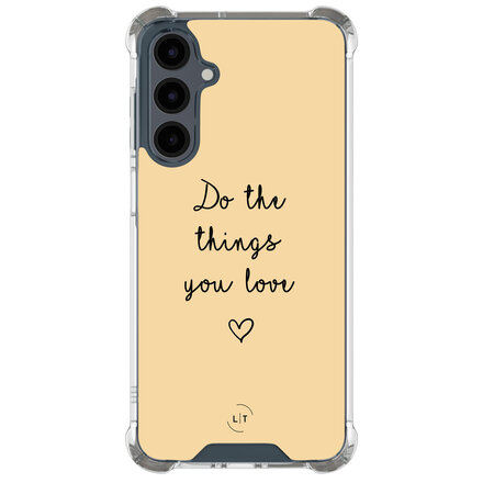 Do the things with love