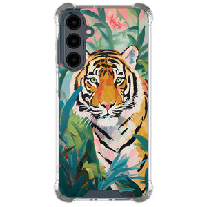 Leuke Telefoonhoesjes Samsung Galaxy A16 shockproof case - Tijger in de jungle