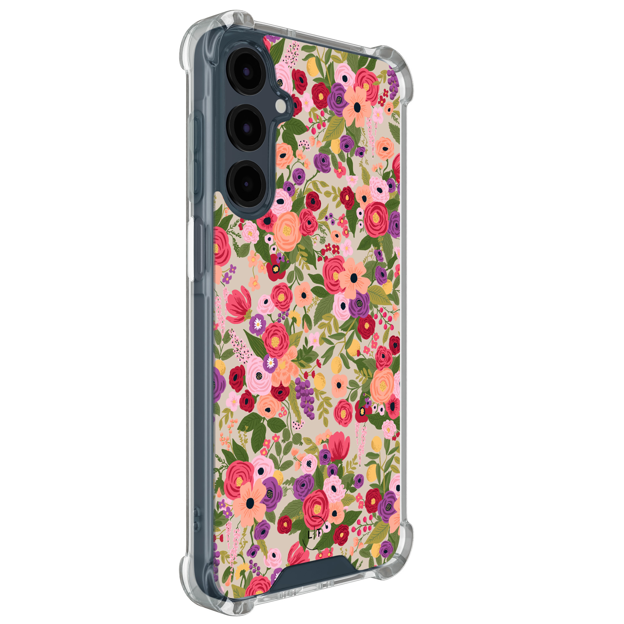 Leuke Telefoonhoesjes Samsung Galaxy A16 shockproof case - Floral garden