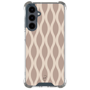 Leuke Telefoonhoesjes Samsung Galaxy A16 shockproof case - Abstract beige