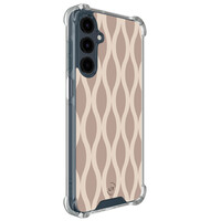 Leuke Telefoonhoesjes Samsung Galaxy A16 shockproof case - Abstract beige