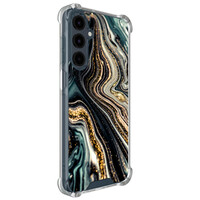 Leuke Telefoonhoesjes Samsung Galaxy A16 shockproof case - Marmer swirl