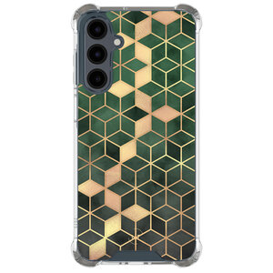 Leuke Telefoonhoesjes Samsung Galaxy A16 shockproof case - Kubus groen