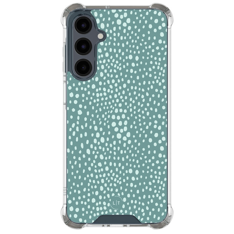 Leuke Telefoonhoesjes Samsung Galaxy A16 shockproof case - Blue dots
