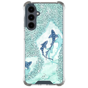 Leuke Telefoonhoesjes Samsung Galaxy A16 shockproof case - Baby shark