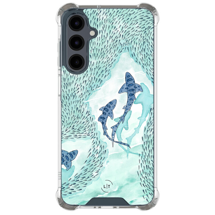 Leuke Telefoonhoesjes Samsung Galaxy A16 shockproof case - Baby shark