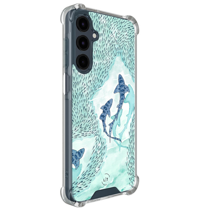 Leuke Telefoonhoesjes Samsung Galaxy A16 shockproof case - Baby shark