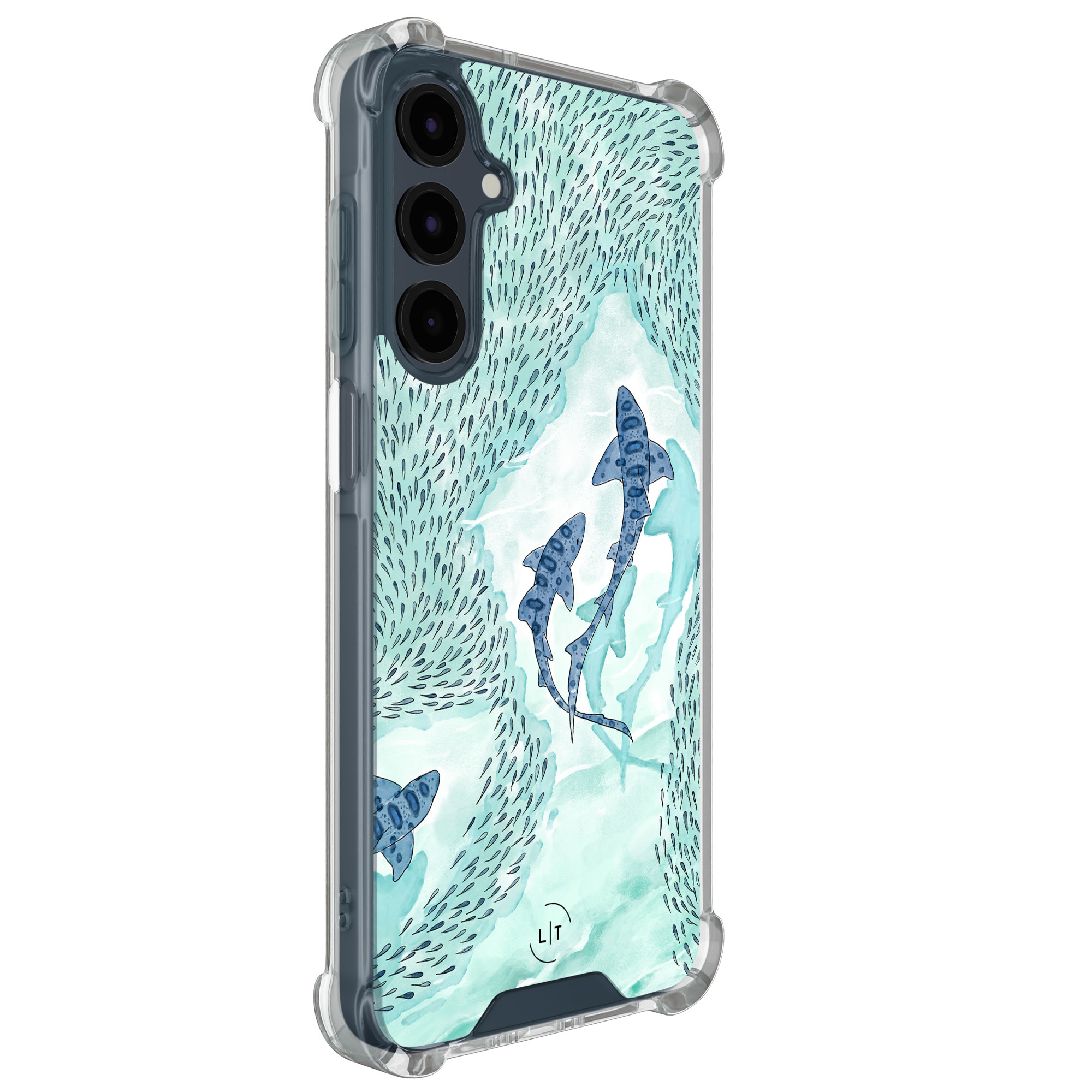 Leuke Telefoonhoesjes Samsung Galaxy A16 shockproof case - Baby shark
