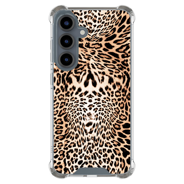 Leuke Telefoonhoesjes Samsung Galaxy S25 shockproof case - Luipaardprint