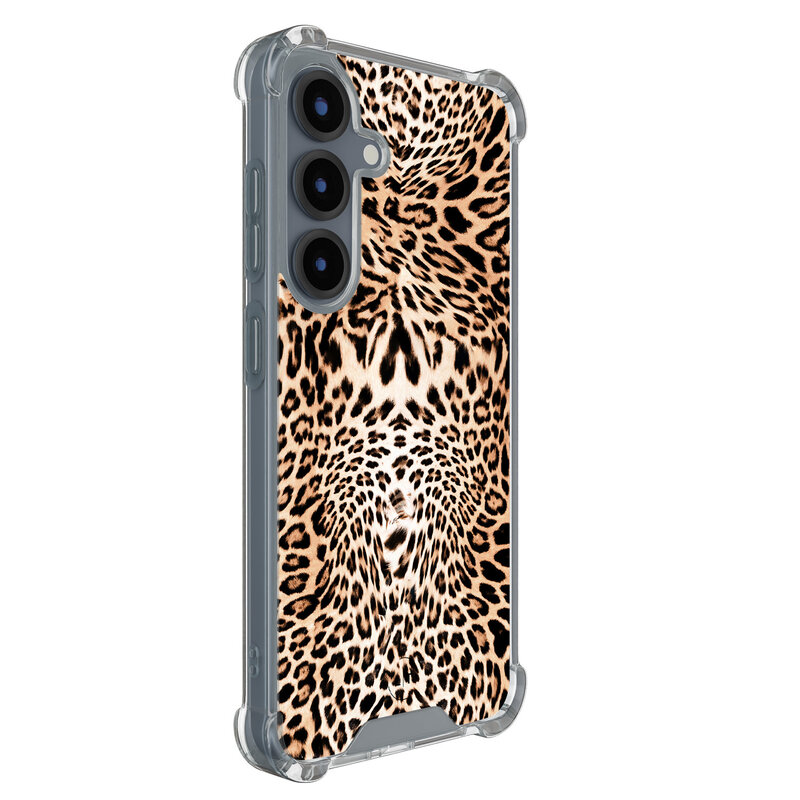 Leuke Telefoonhoesjes Samsung Galaxy S25 shockproof case - Luipaardprint