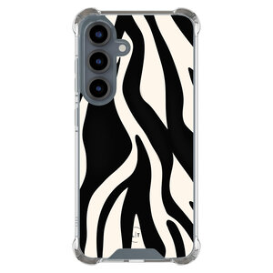 Leuke Telefoonhoesjes Samsung Galaxy S25 shockproof case - Zebra