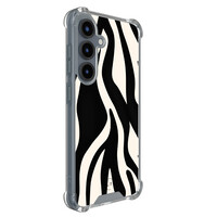 Leuke Telefoonhoesjes Samsung Galaxy S25 shockproof case - Zebra