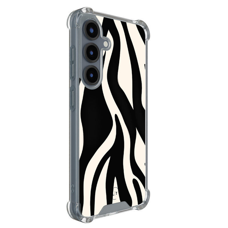 Leuke Telefoonhoesjes Samsung Galaxy S25 shockproof case - Zebra