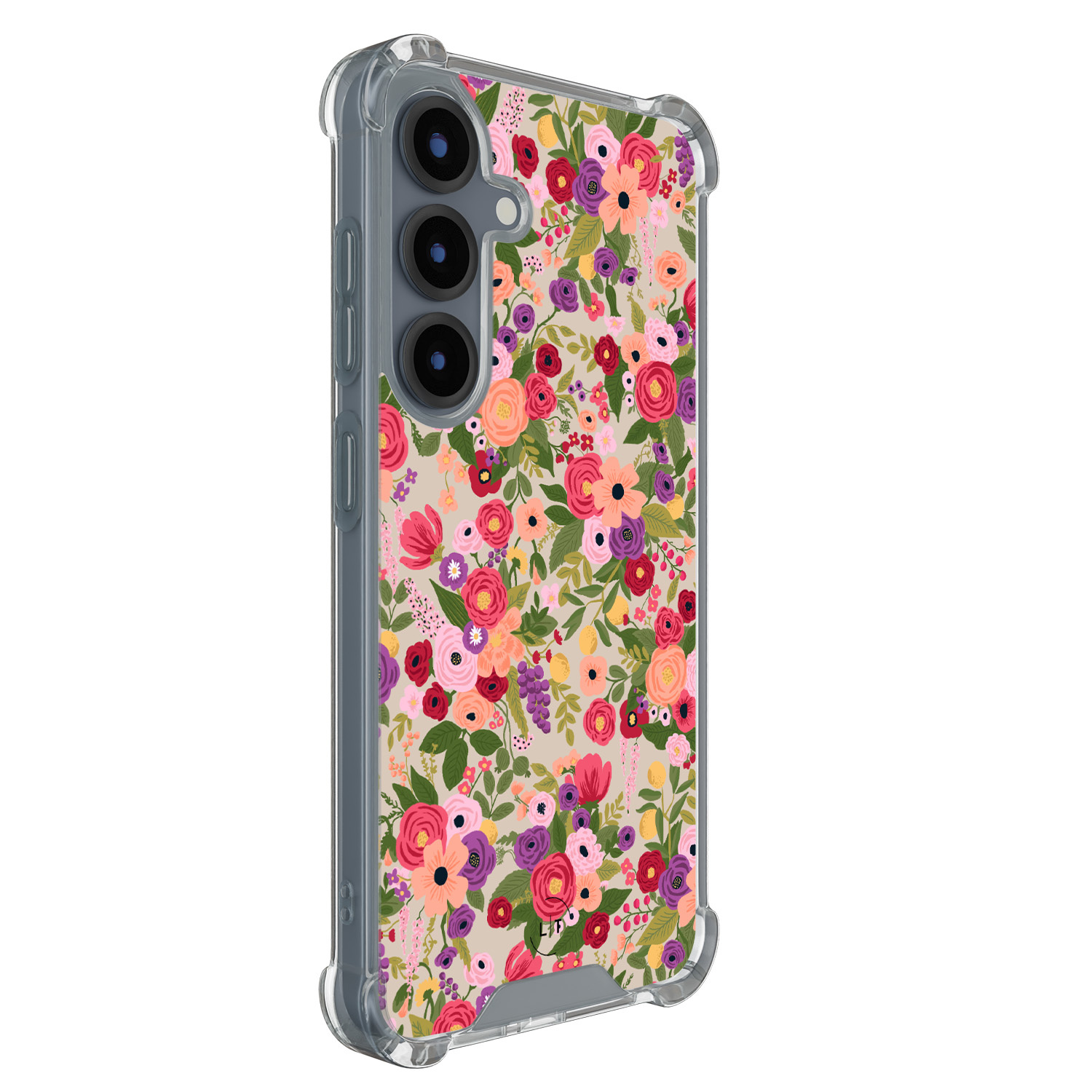 Leuke Telefoonhoesjes Samsung Galaxy S25 shockproof case - Floral garden