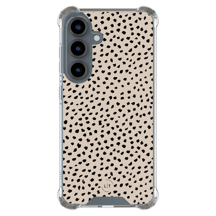 Leuke Telefoonhoesjes Samsung Galaxy S25 shockproof case - Almond dots
