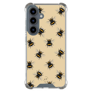 Leuke Telefoonhoesjes Samsung Galaxy S25 shockproof case - Bee happy