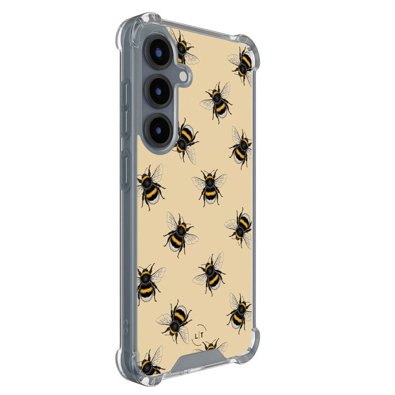 Leuke Telefoonhoesjes Samsung Galaxy S25 shockproof case - Bee happy