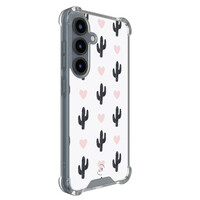 Leuke Telefoonhoesjes Samsung Galaxy S25 shockproof case - Cactus love