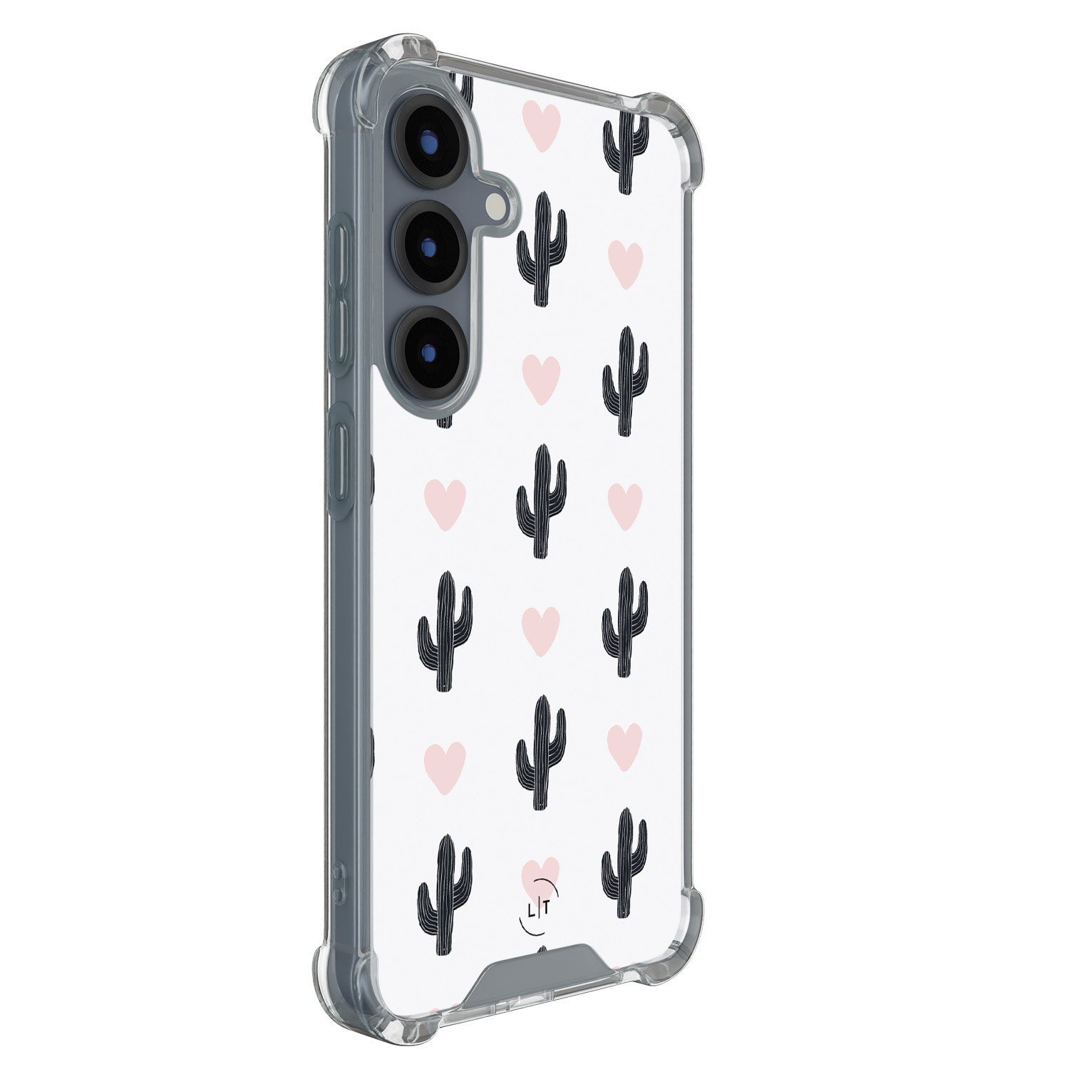 Leuke Telefoonhoesjes Samsung Galaxy S25 shockproof case - Cactus love