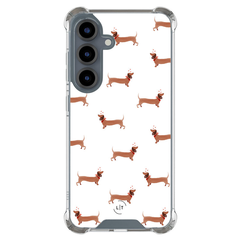 Leuke Telefoonhoesjes Samsung Galaxy S25 shockproof case - Teckels