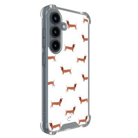Leuke Telefoonhoesjes Samsung Galaxy S25 shockproof case - Teckels