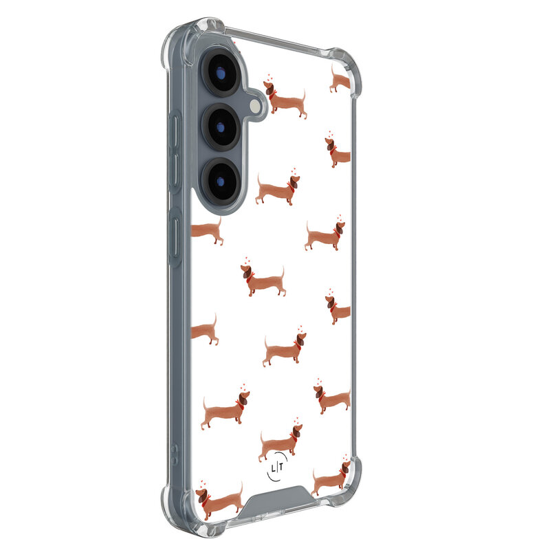 Leuke Telefoonhoesjes Samsung Galaxy S25 shockproof case - Teckels