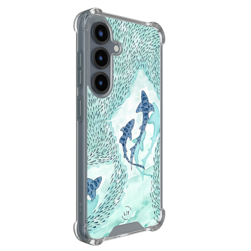 Leuke Telefoonhoesjes Samsung Galaxy S25 shockproof case - Baby shark