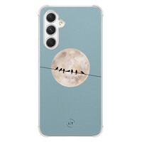 Leuke Telefoonhoesjes Samsung Galaxy A54 shockproof case - Moon birds