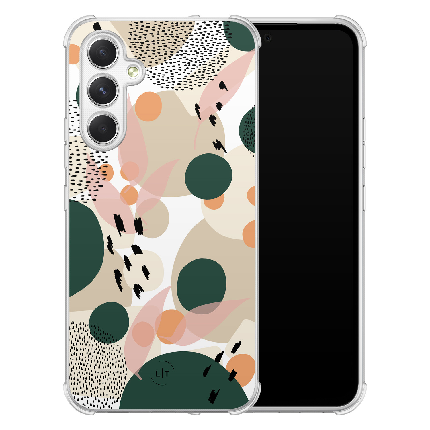 Leuke Telefoonhoesjes Samsung Galaxy A54 shockproof case - Abstract painted