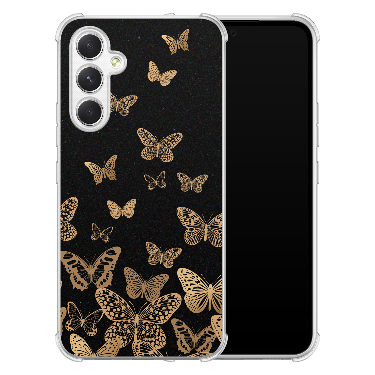 Leuke Telefoonhoesjes Samsung Galaxy A54 shockproof case - Vlinders
